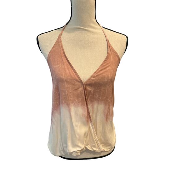 Ocean Drive Tops - Women’s Ocean Drive Boho Tie Dye Tank Top W/ Tassels. Size Medium